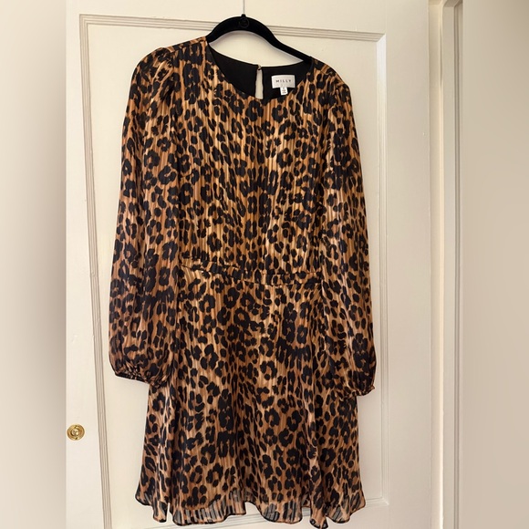 Milly Leopard Print Dress - Picture 3 of 4